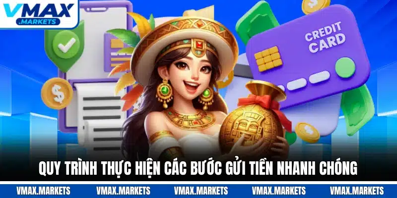 Quy trình thực hiện các bước gửi tiền nhanh chóng